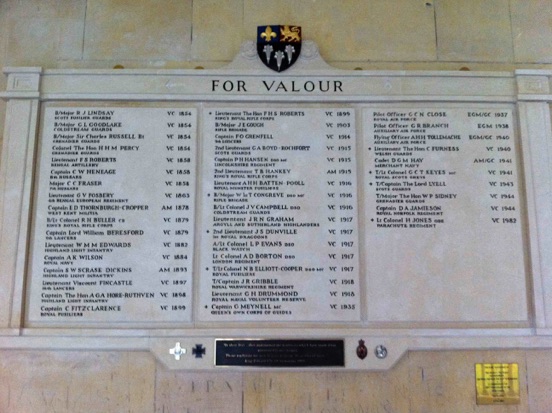 Eton College.  Engraved by Gary Churchman stone carver and letter cutter