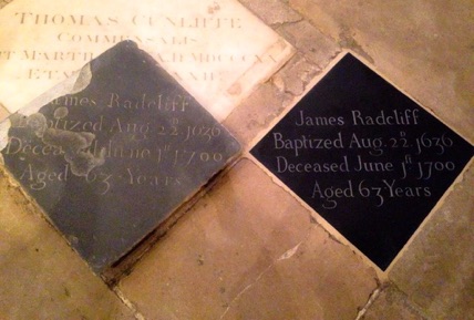 Replication of original damaged memorial plaque by stone carver Gary Churchman